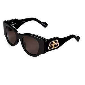 BALENCIAGA 50mm Round Sunglasses